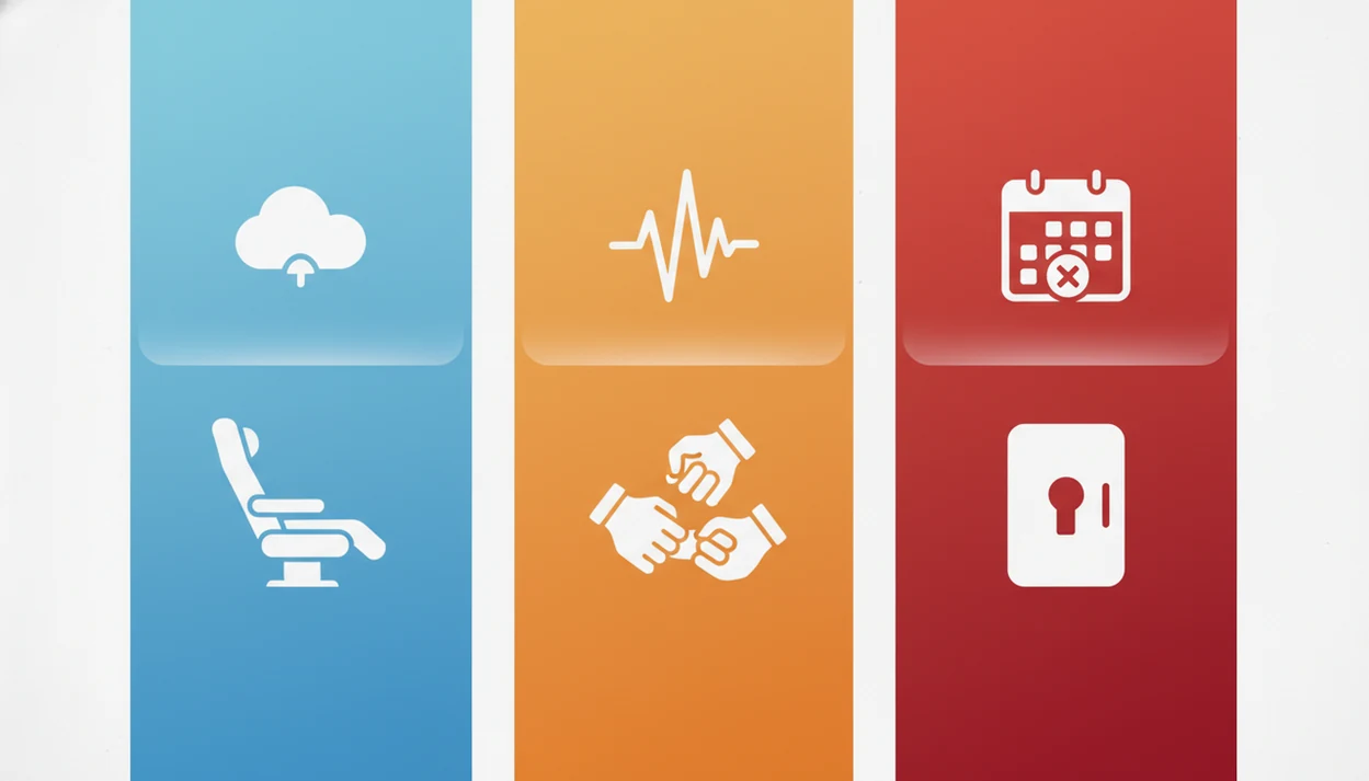 A wordless severity checklist uses symbols and color to show mild, moderate, and severe flight anxiety.
